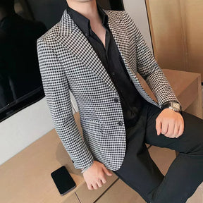 Blazer Masculino Xadrez Mati